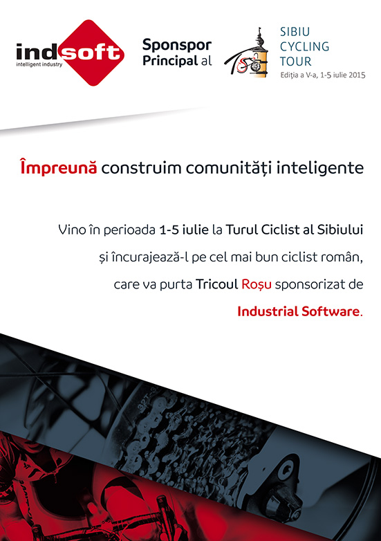 IndSoft - Participa la Turul Ciclist al Sibiului